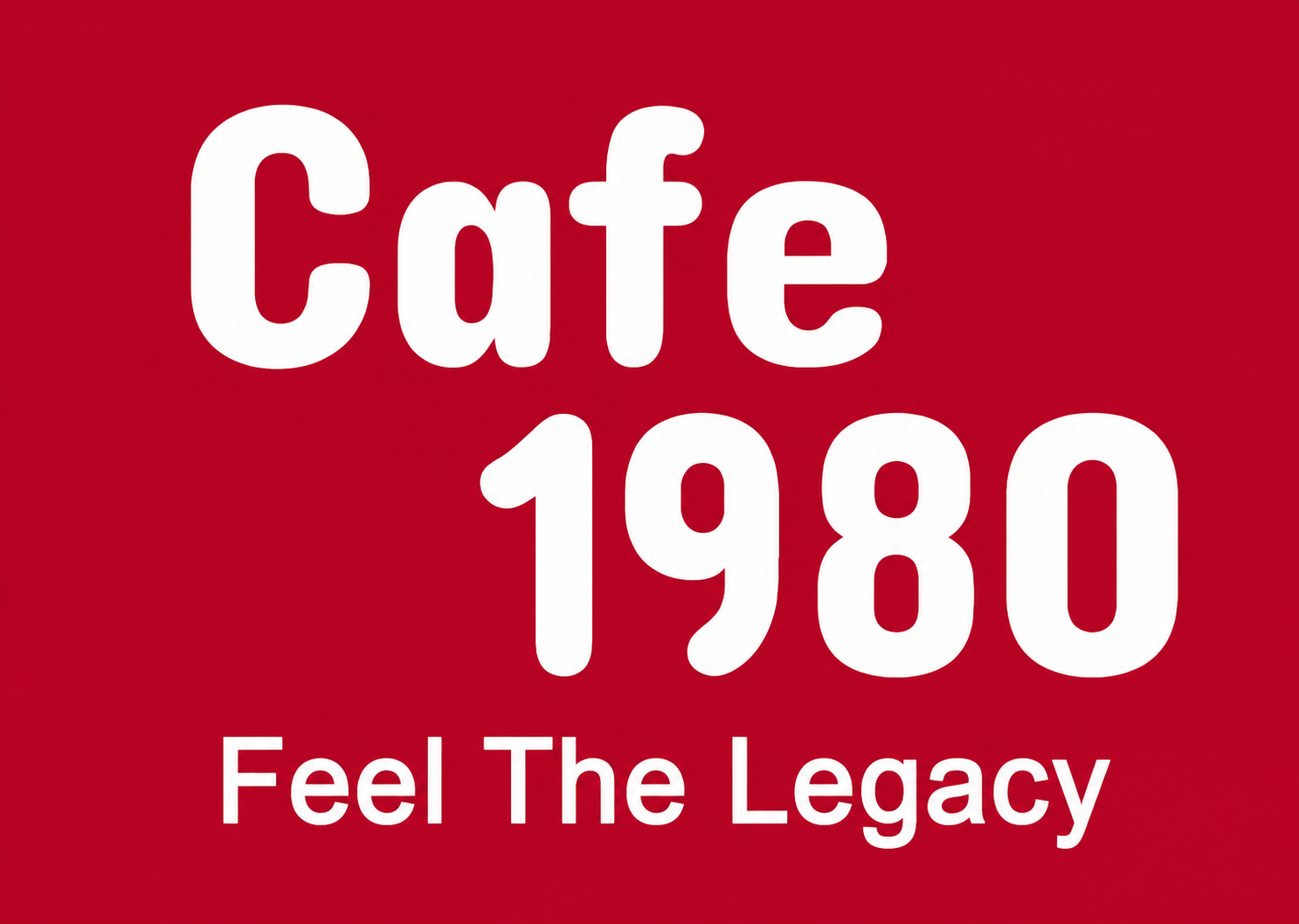 Cafe 1980